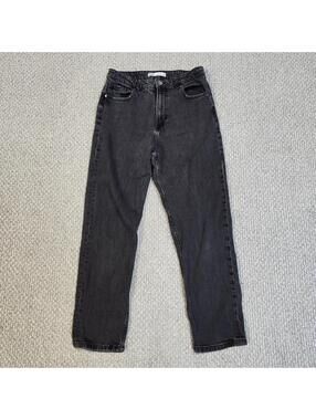 Zara Black Denim Jeans Women's Size 8